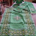 Зелёный литургический комплект
