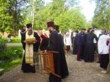 Крестный ход с иконойф и Св.мощами Св.Анны Кашинской