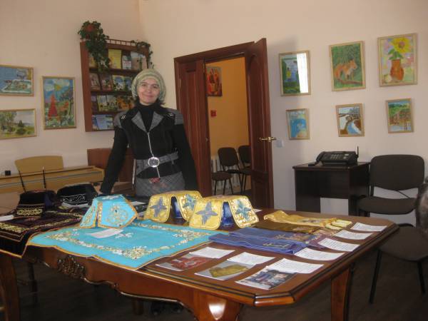 выставка шитья нашей Успенской мастерской