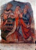 Святой цар Трдат, царица святая Ашхен и сестра царя княгиня святая Хосровидухт